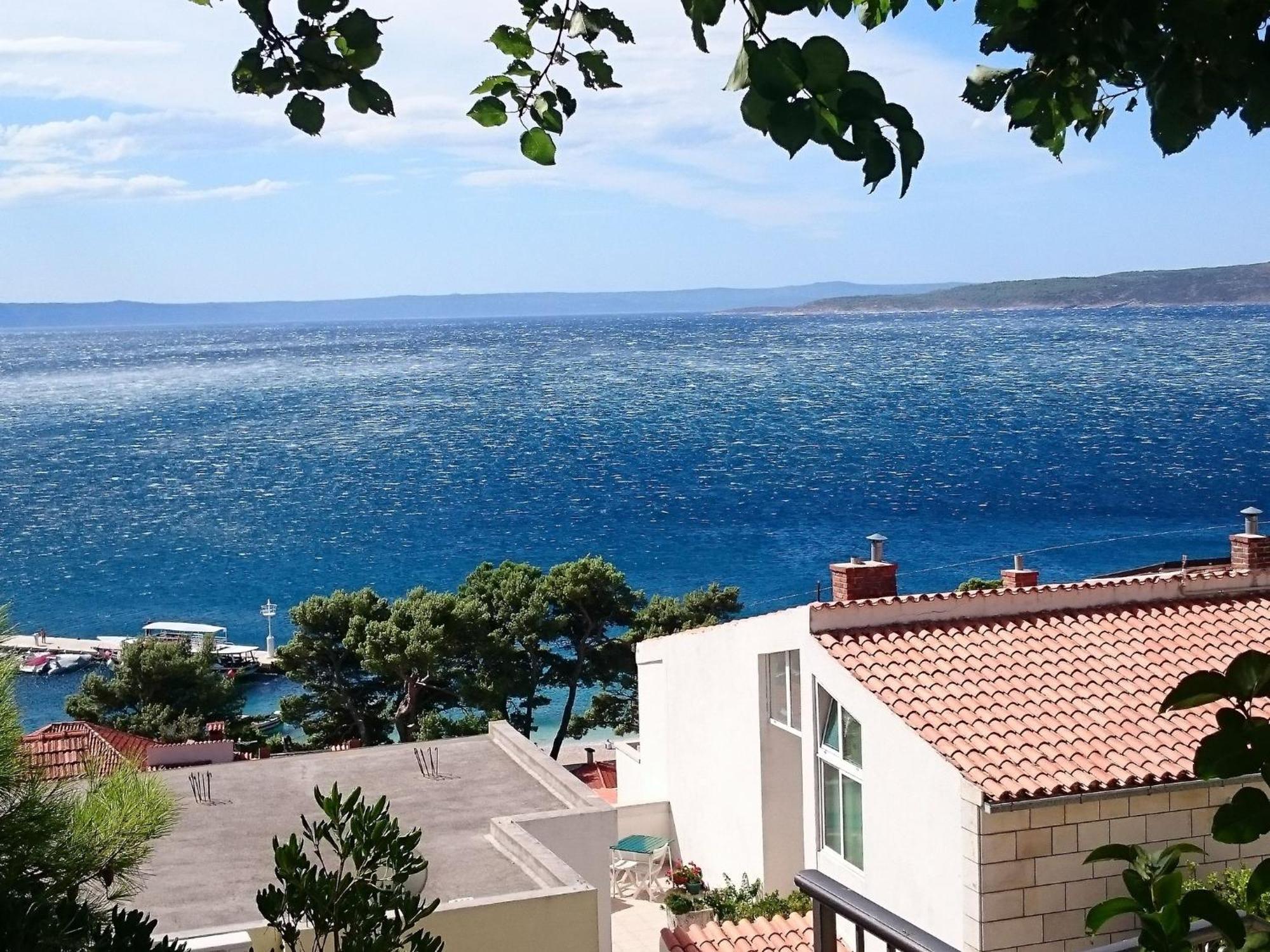 Cozy Apartment With A Balcony And A Sea View Brela Dış mekan fotoğraf