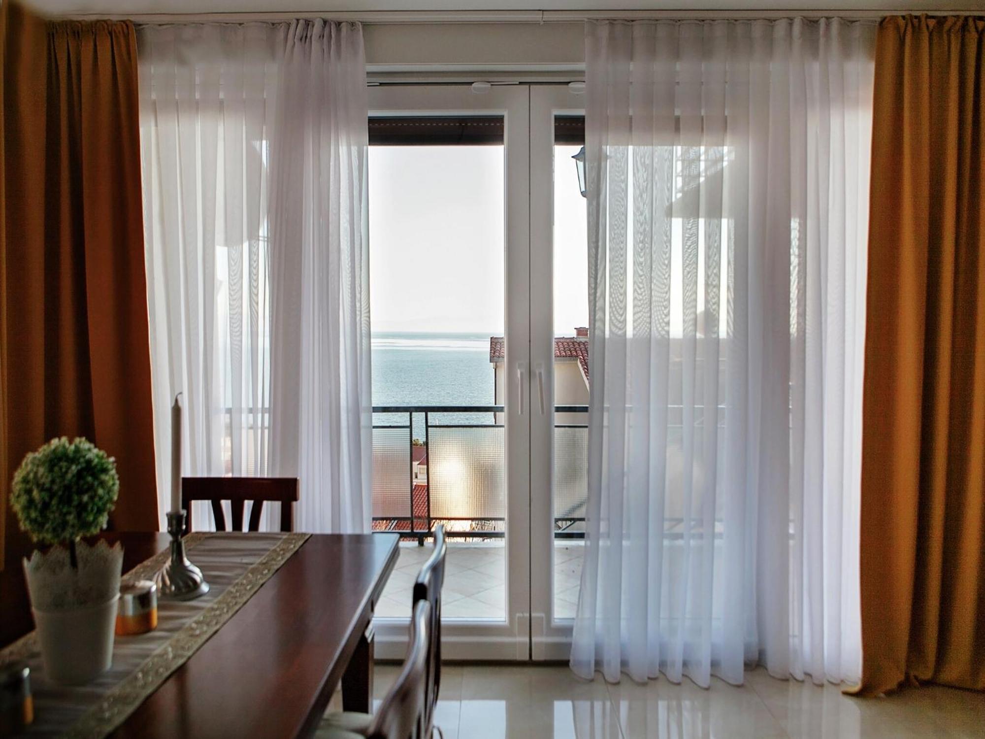 Cozy Apartment With A Balcony And A Sea View Brela Dış mekan fotoğraf